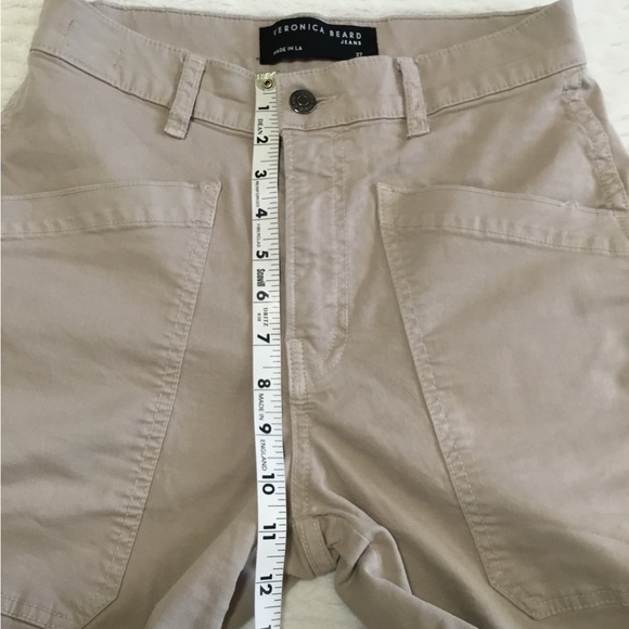 Veronica Beard Charlie Barrel Leg High rise size 27 - Picture 6 of 10